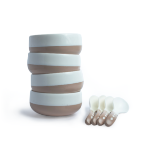 bowls with spoon set