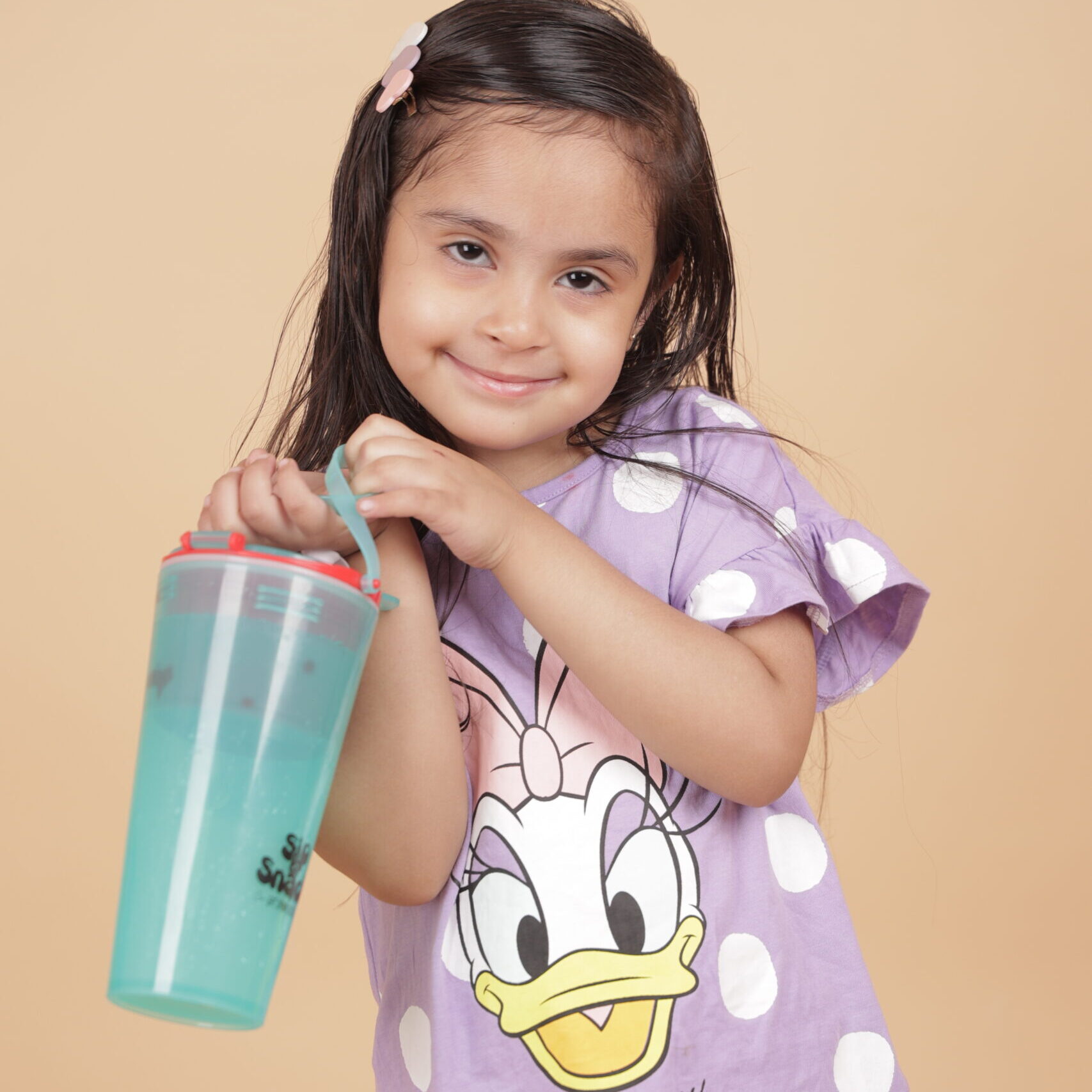 Sip & Snack Water Bottle | Detachable Snack Box | Leakproof |  Durable | Travel-Friendly & Easy to Carry - Image 7