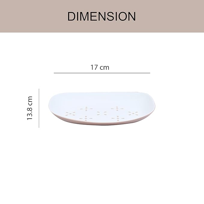 Lumiset Snack Plate Dimension