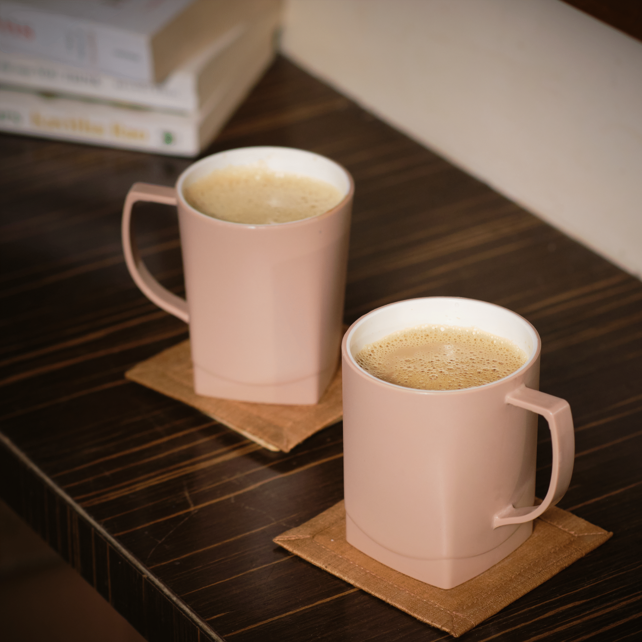 Plastic Coffee Mugs Unbreakable Set of 2 300ml | BPA-Free & Microwave Safe | Durable & Lightweight - Image 5