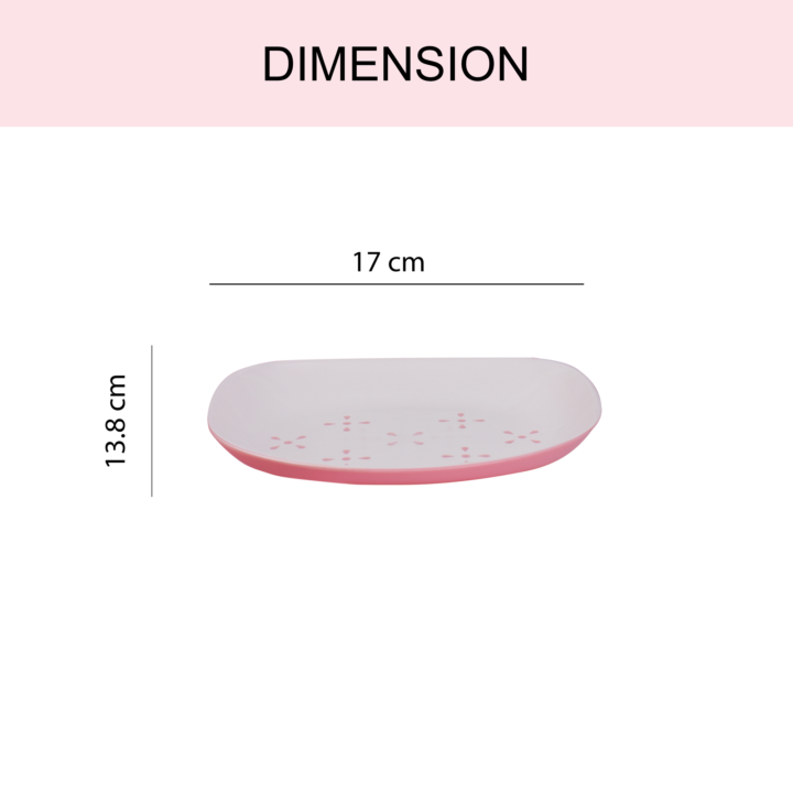 Snack Plate Dimension