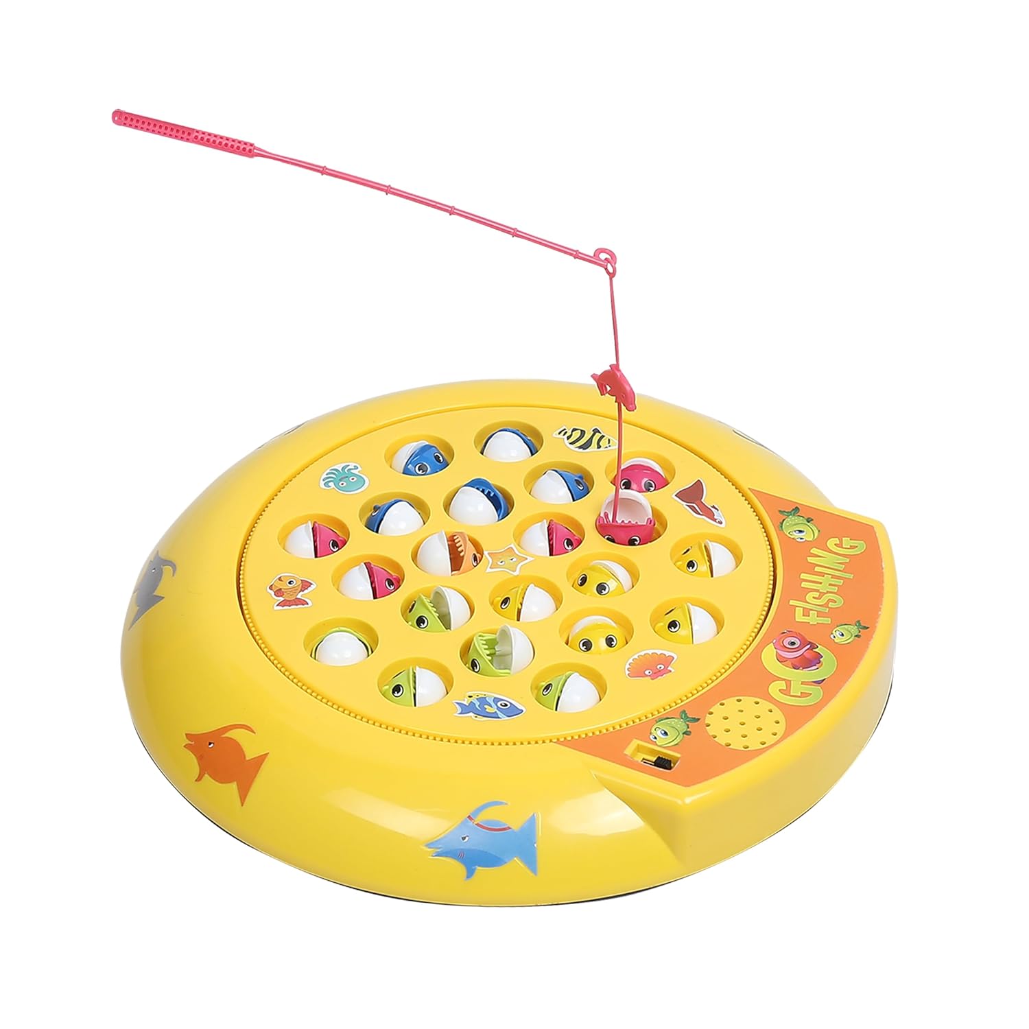 Colourful fishing game for children