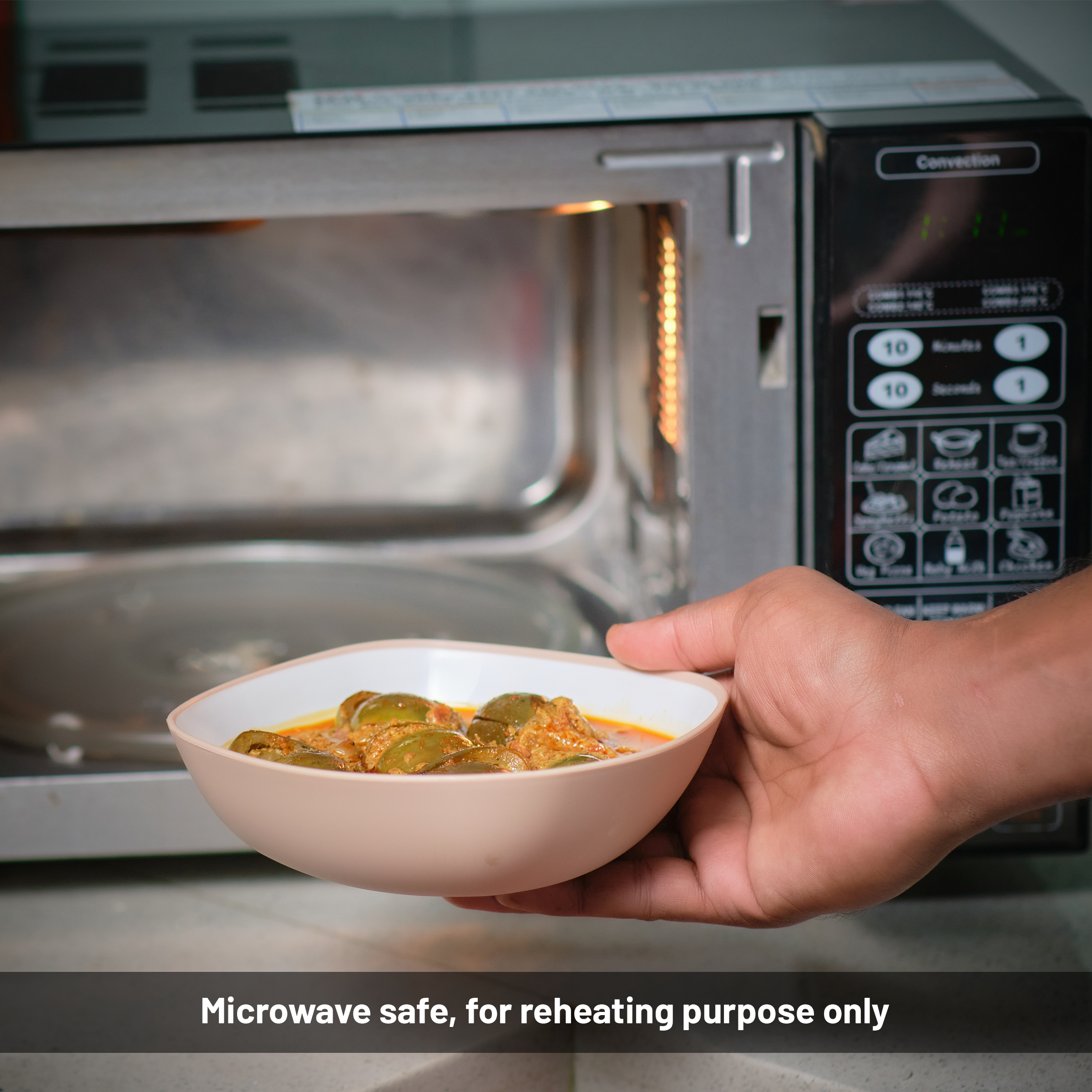 Curry Bowls with Spoons Set of 4, 500ml Unbreakable, BPA-Free | Microwave Safe, Multipurpose & Durable 7 Curry Bowls with Spoons Set of 4, 500ml Unbreakable, BPA-Free | Microwave Safe, Multipurpose & Durable - Image 4