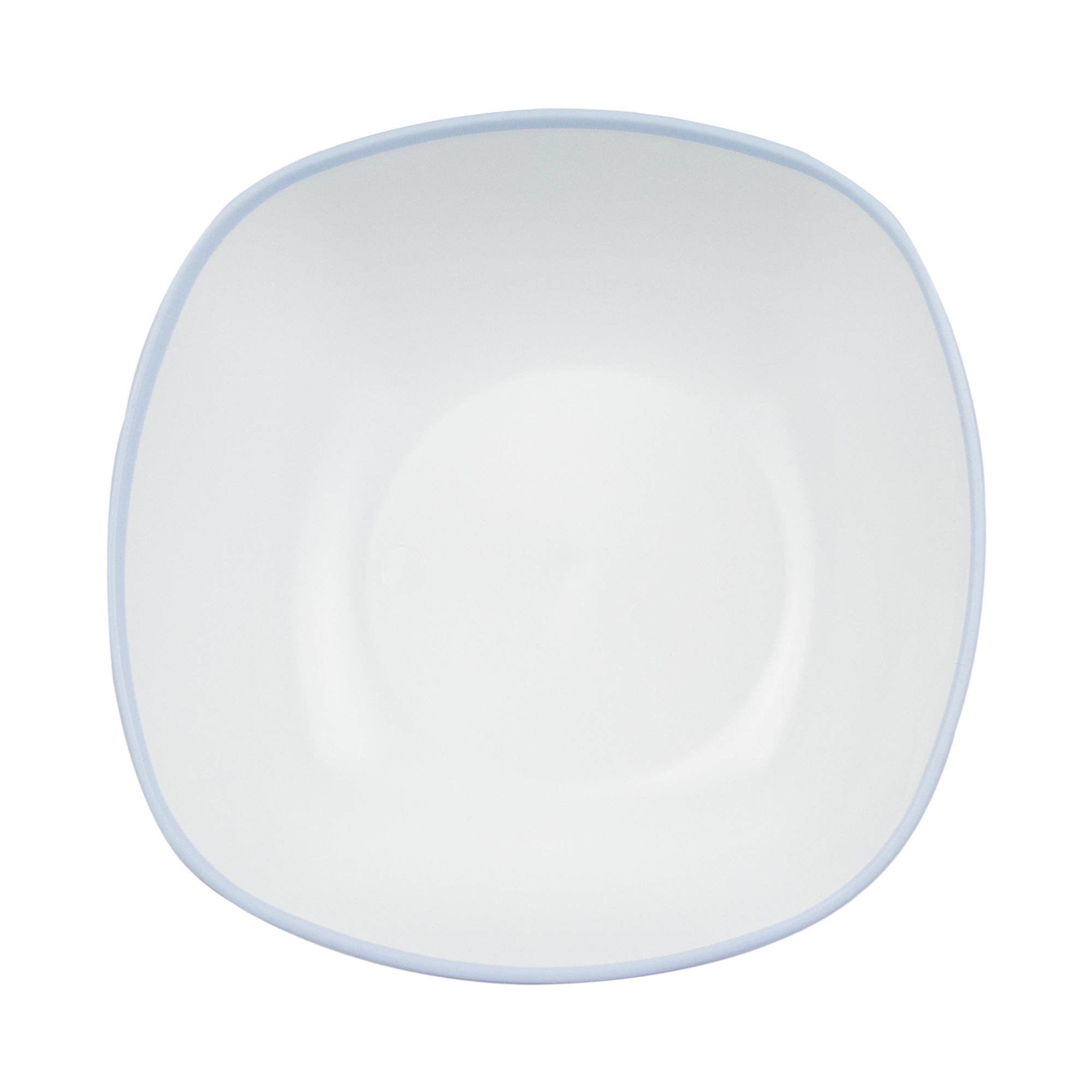 Curry Bowls with Spoons Set of 4, 500ml Unbreakable, BPA-Free | Microwave Safe, Multipurpose & Durable 11 Square Soup Bowl Top View