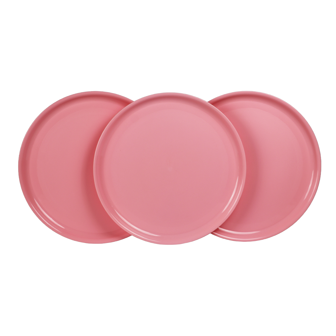 Pink Thali plates set of 4
